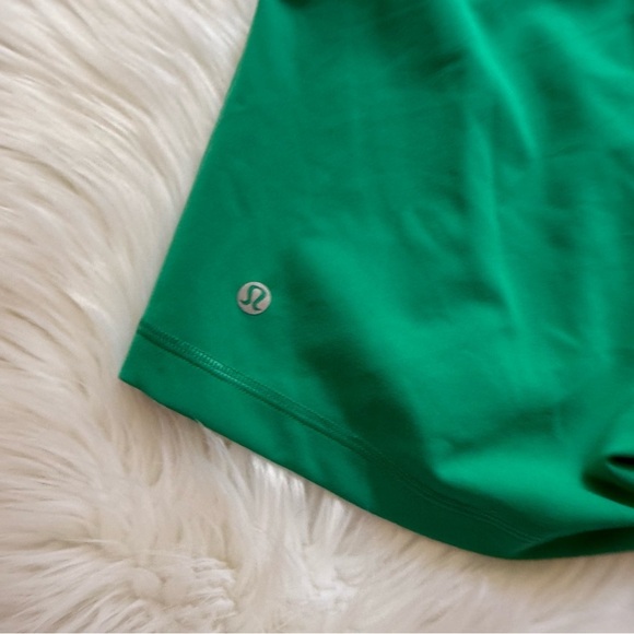Lululemon Wunder Train Contour Fit 4” High Rise Short Kelly Green 10 - Picture 5 of 6